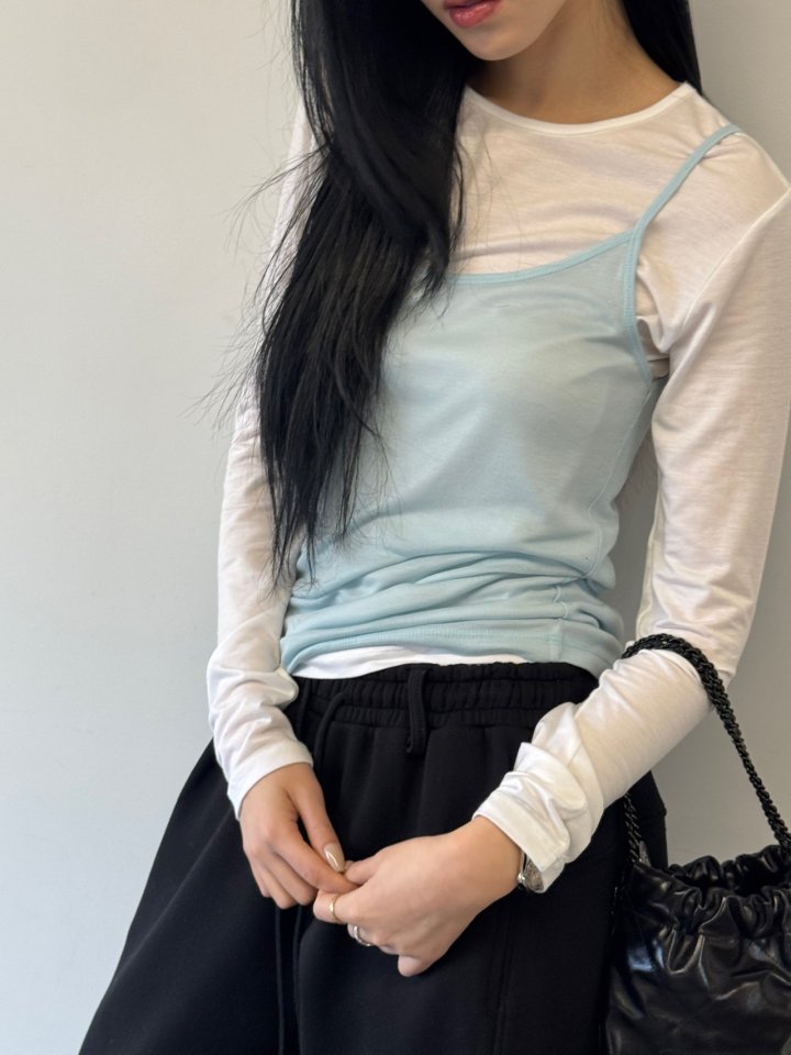 Neroli36 - Korean Women Fashion - #womensfashion - Layered Tee - 9