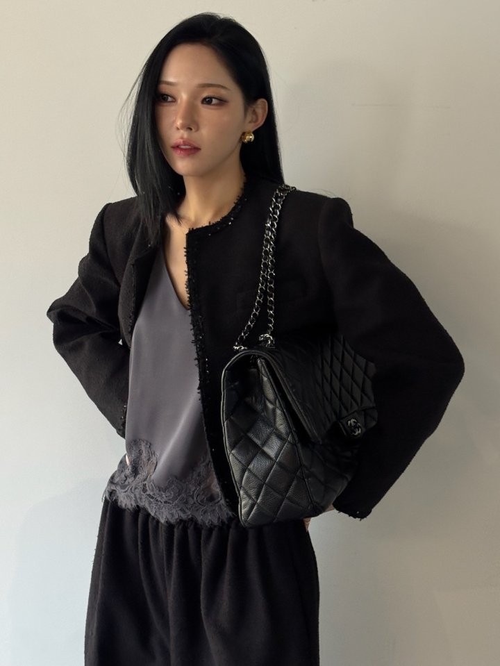 Neroli36 - Korean Women Fashion - #womensfashion - H Bling Jacket - 7