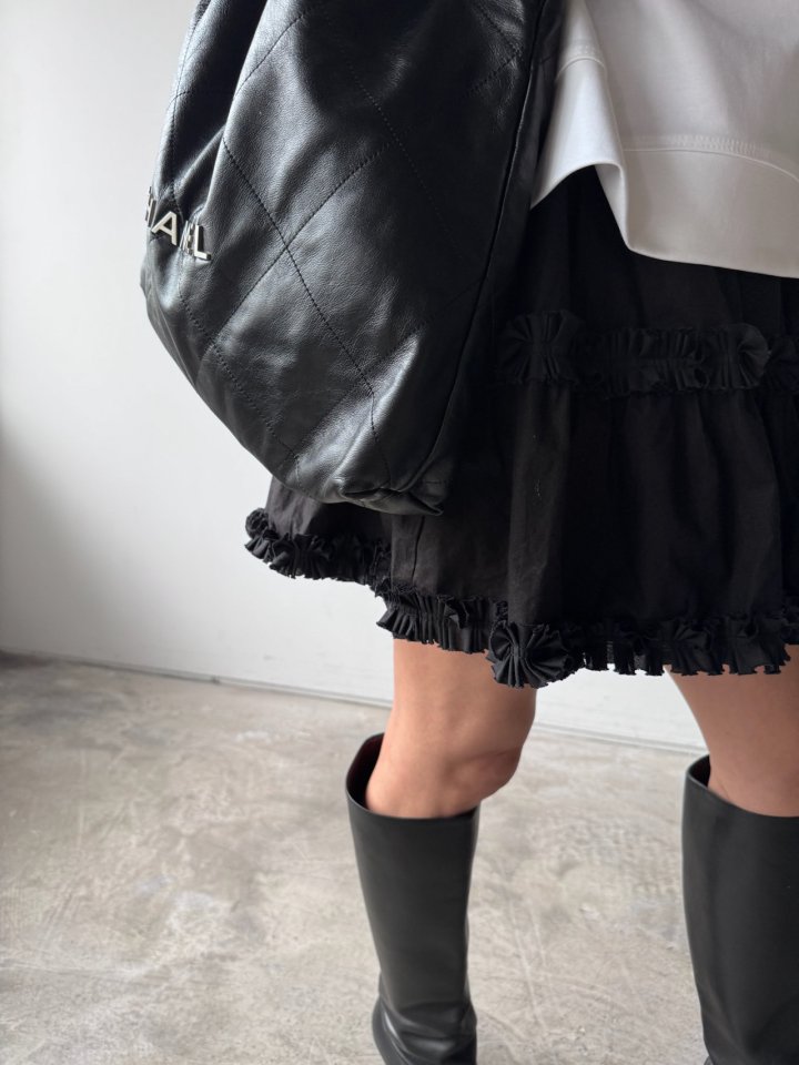Neroli36 - Korean Women Fashion - #womensfashion - H Tiered Skirt - 11