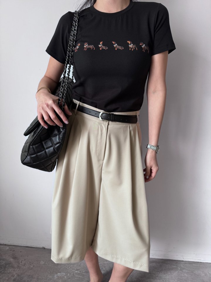 Neroli36 - Korean Women Fashion - #womensfashion - H Hunt Tee - 11