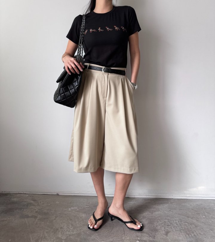 Neroli36 - Korean Women Fashion - #womensfashion - H Hunt Tee - 9