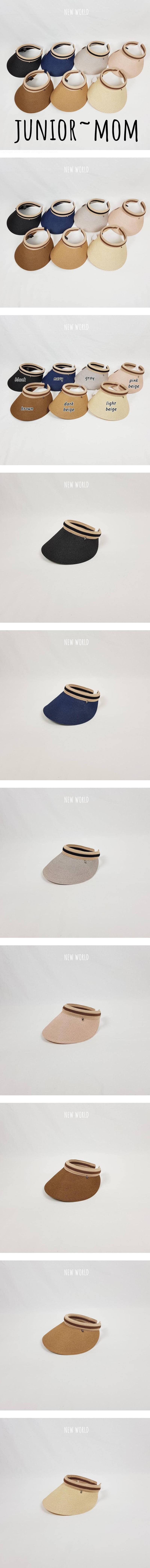 New World - Korean Children Fashion - #kidsshorts - Straw Sun Cap