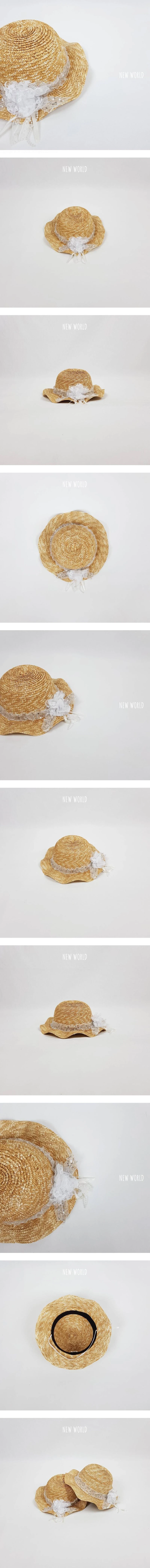 New World - Korean Children Fashion - #magicofchildhood - Straw Sequin Hat