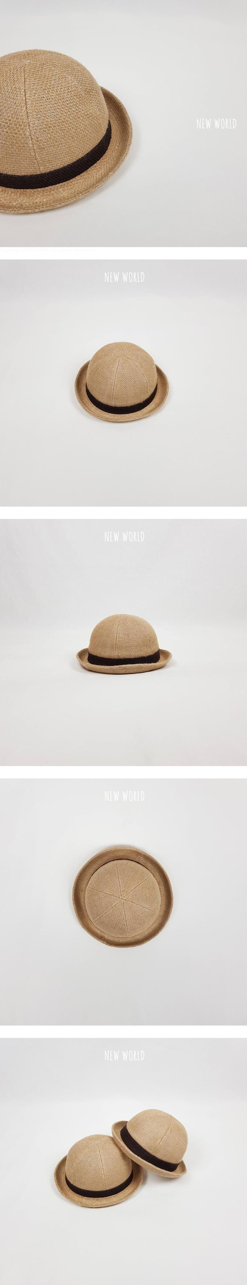 New World - Korean Children Fashion - #stylishchildhood - Linen Round Hat (Kids)