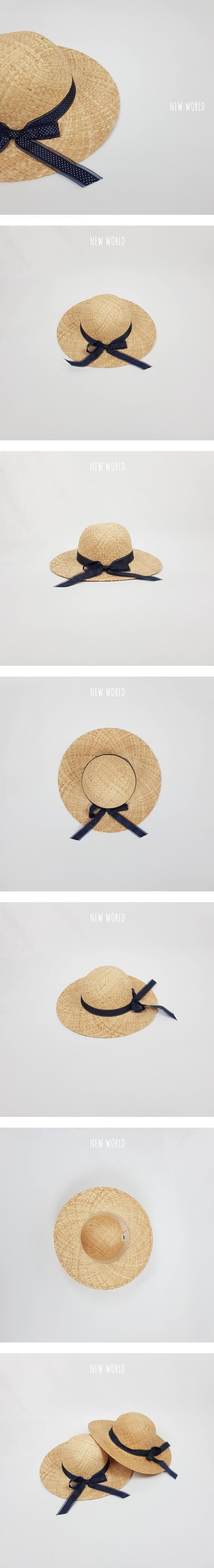 New World - Korean Children Fashion - #toddlerclothing - Raffia Flat Brim Hat