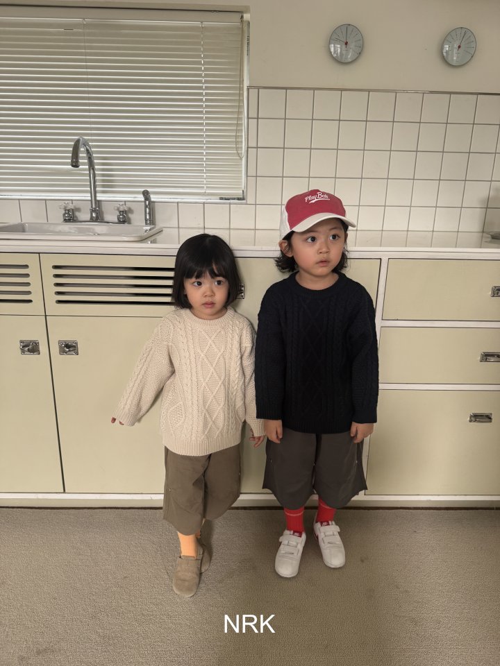 Nrk - Korean Children Fashion - #Kfashion4kids - Fisherman Knit