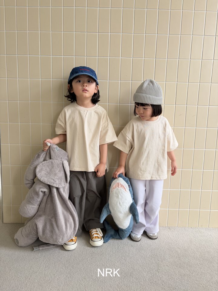 Nrk - Korean Children Fashion - #kidzfashiontrend - Heavyweight Slit Tee - 4