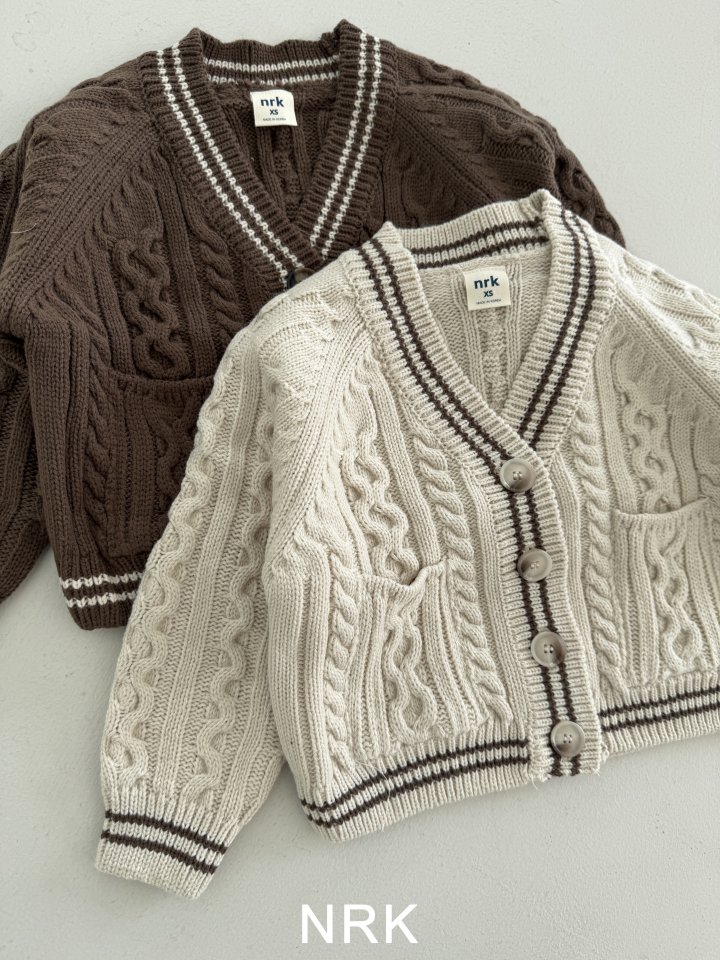 Nrk - Korean Children Fashion - #childofig - Cable Knit Cardigan - 10