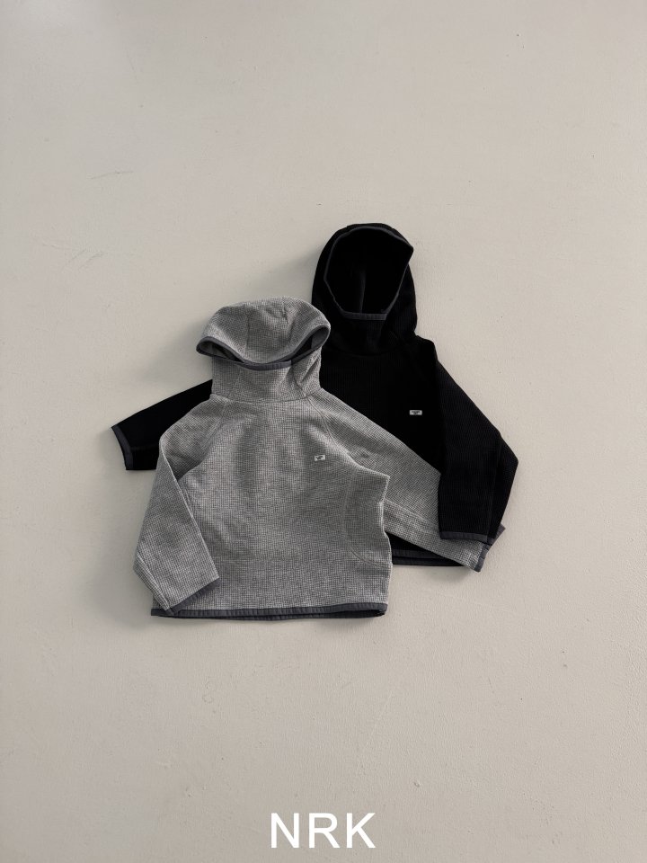 Nrk - Korean Children Fashion - #childofig - Waffle Rib Hoodie - 9
