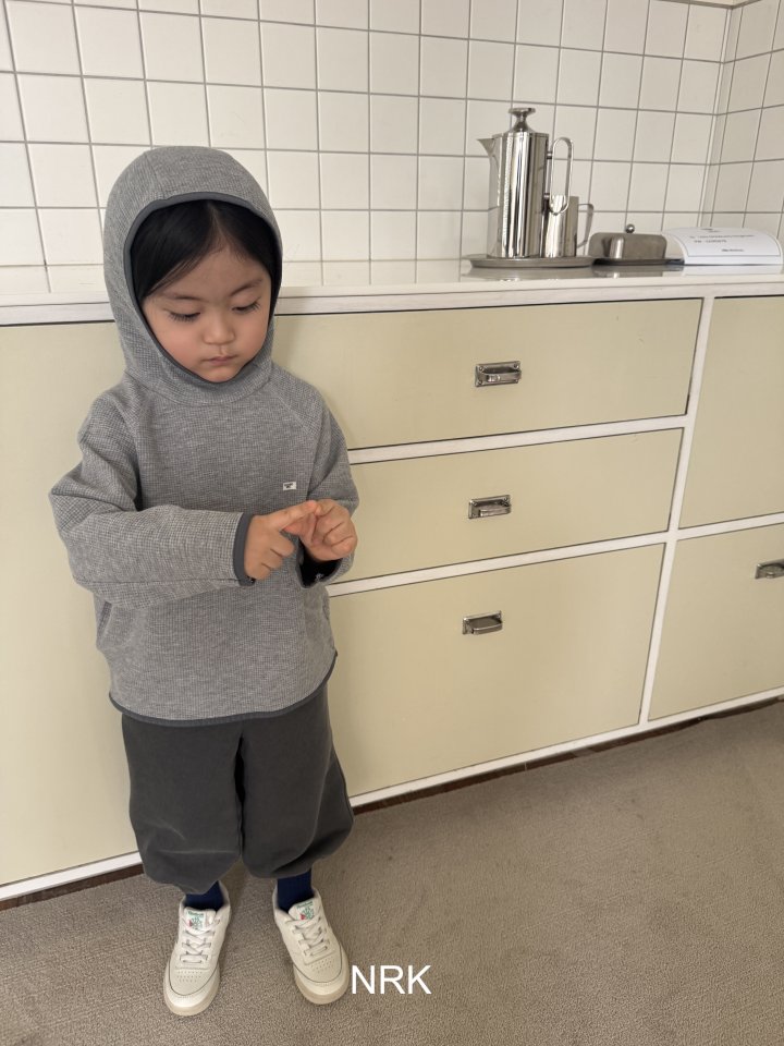 Nrk - Korean Children Fashion - #childofig - Waffle Rib Hoodie (Adult) - 7