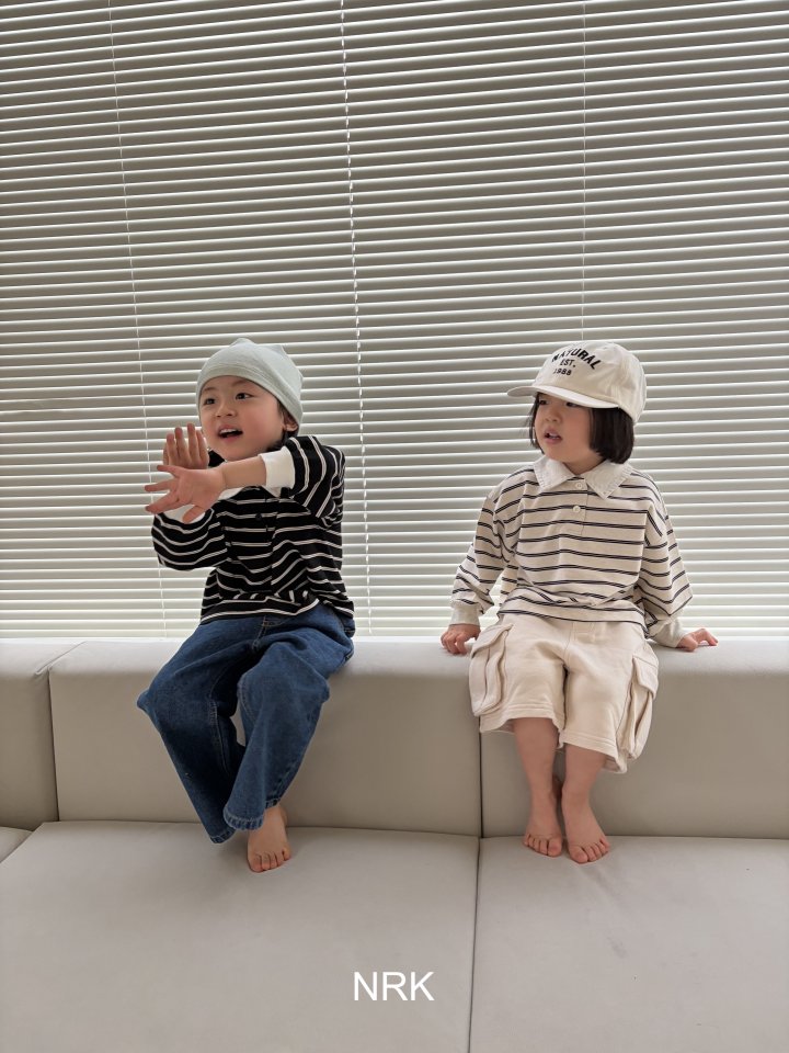 Nrk - Korean Children Fashion - #prettylittlegirls - Pique Collar Tee - 4
