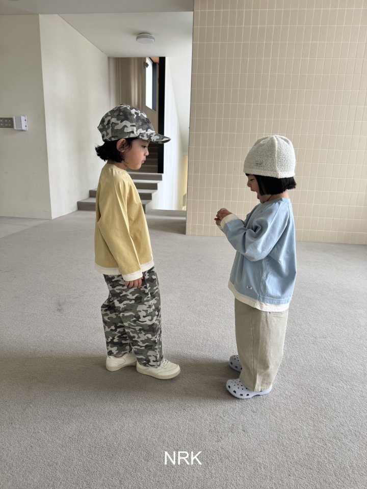 Nrk - Korean Children Fashion - #childofig - Raglan Layered Tee
