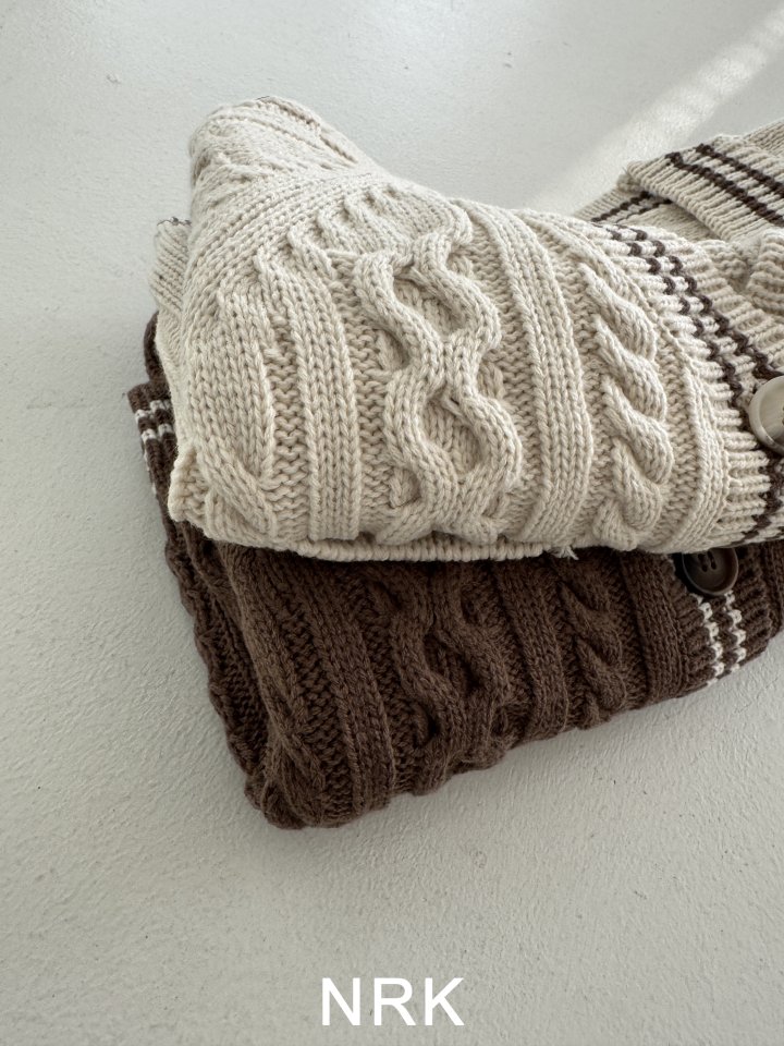 Nrk - Korean Children Fashion - #childrensboutique - Cable Knit Cardigan - 11