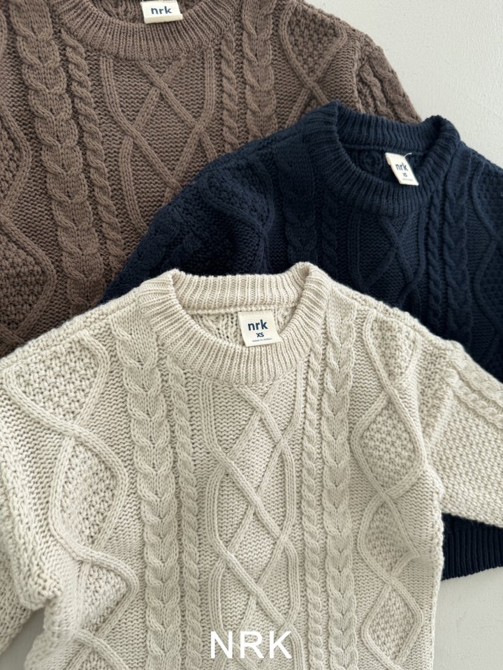 Nrk - Korean Children Fashion - #childrensboutique - Fisherman Knit - 10