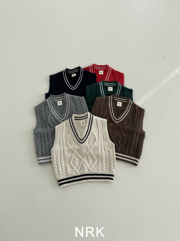 Nrk - Korean Children Fashion - #childrensboutique - School Look Vest - 9
