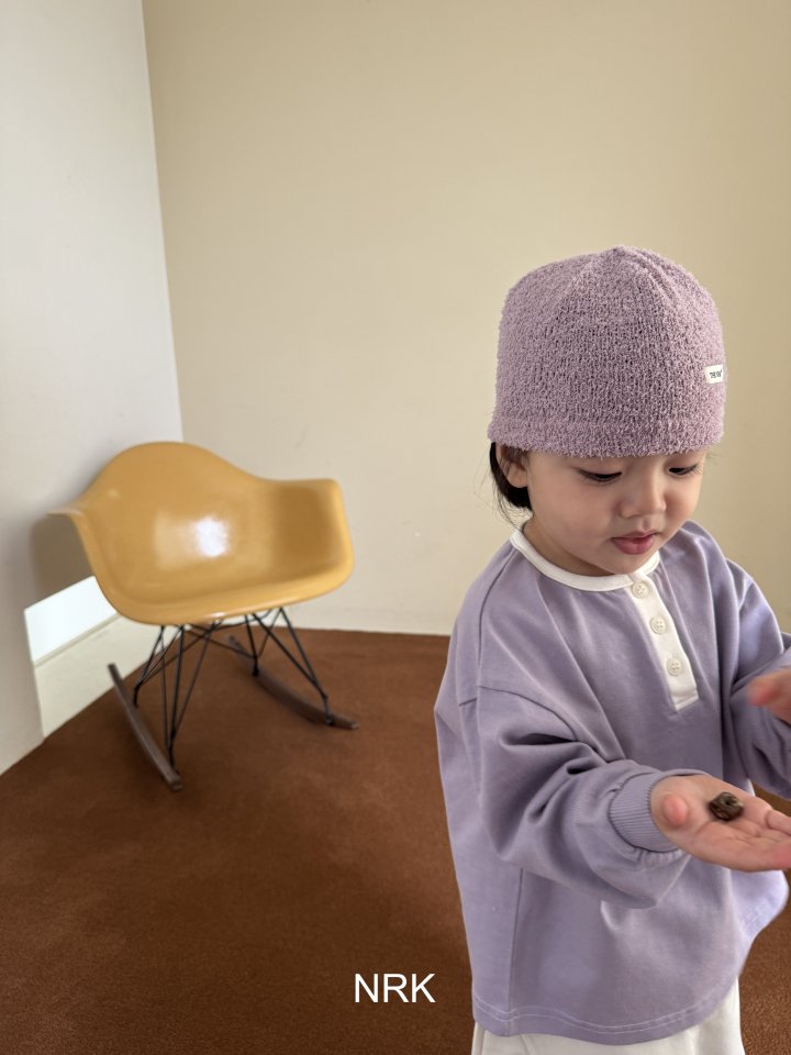 Nrk - Korean Children Fashion - #childofig - Ribbed Button Tee - 4