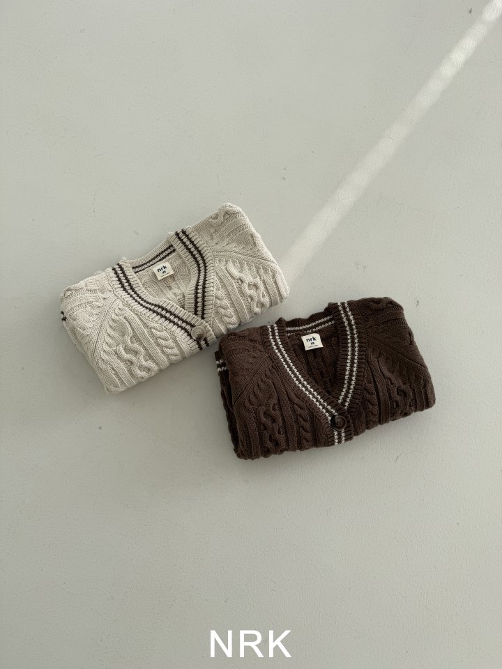 Nrk - Korean Children Fashion - #designkidswear - Cable Knit Cardigan - 12