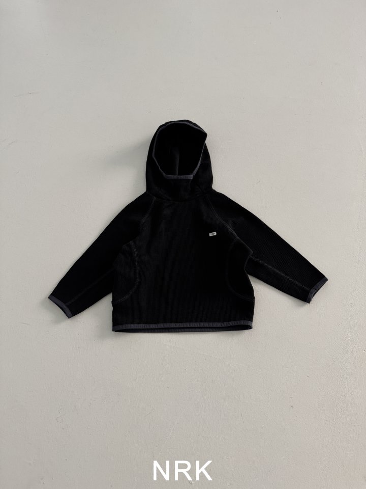 Nrk - Korean Children Fashion - #designkidswear - Waffle Rib Hoodie - 11