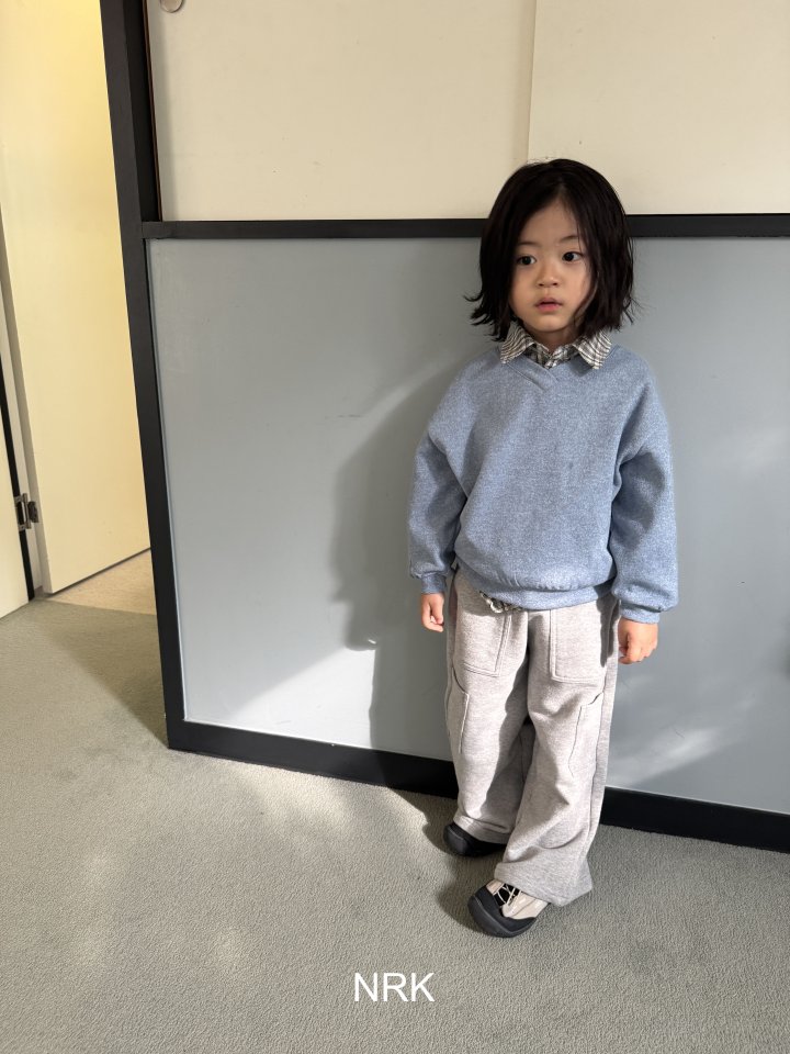 Nrk - Korean Children Fashion - #discoveringself - V-Neck Knit - 5