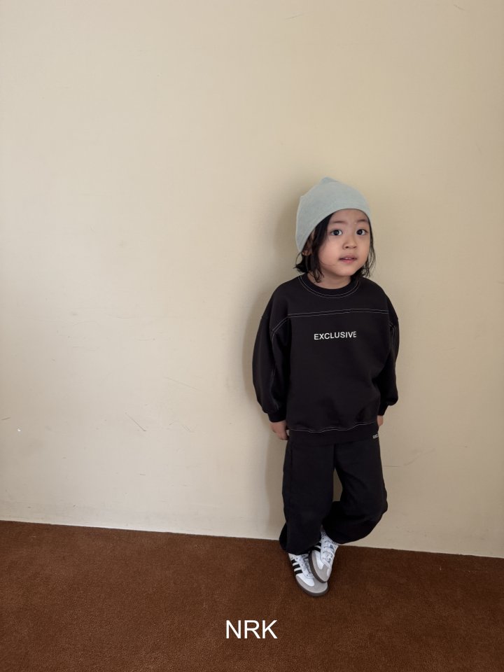 Nrk - Korean Children Fashion - #fashionkids - Seam Detail Set - 5