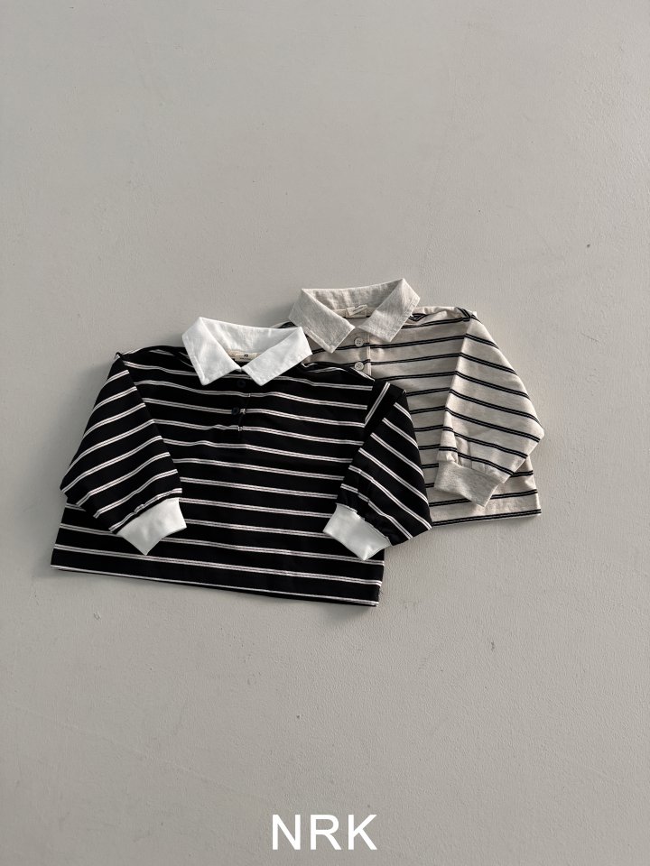 Nrk - Korean Children Fashion - #fashionkids - Pique Collar Tee - 9