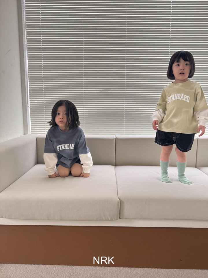 Nrk - Korean Children Fashion - #discoveringself - Layered Tee - 4