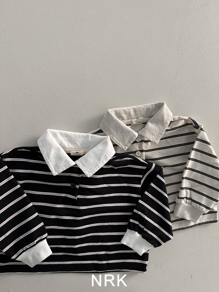 Nrk - Korean Children Fashion - #kidsshorts - Pique Collar Tee - 10