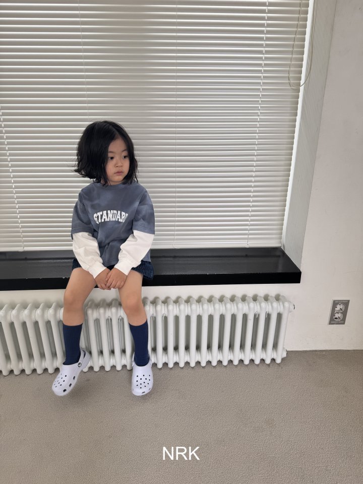 Nrk - Korean Children Fashion - #kidsshorts - Layered Tee - 5
