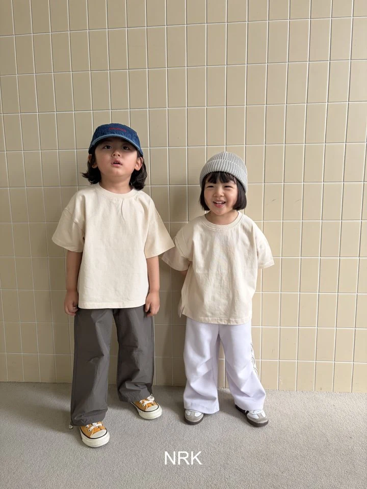 Nrk - Korean Children Fashion - #kidsshorts - Heavyweight Slit Tee