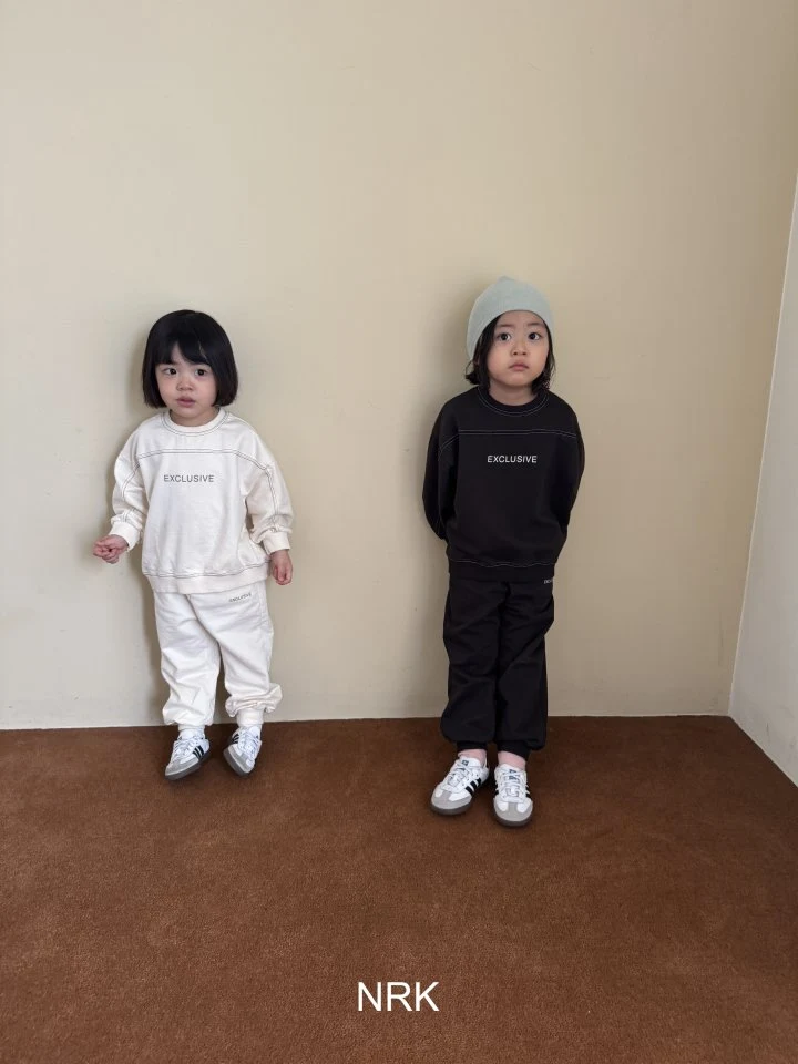 Nrk - Korean Children Fashion - #kidsstore - Seam Detail Set - 7
