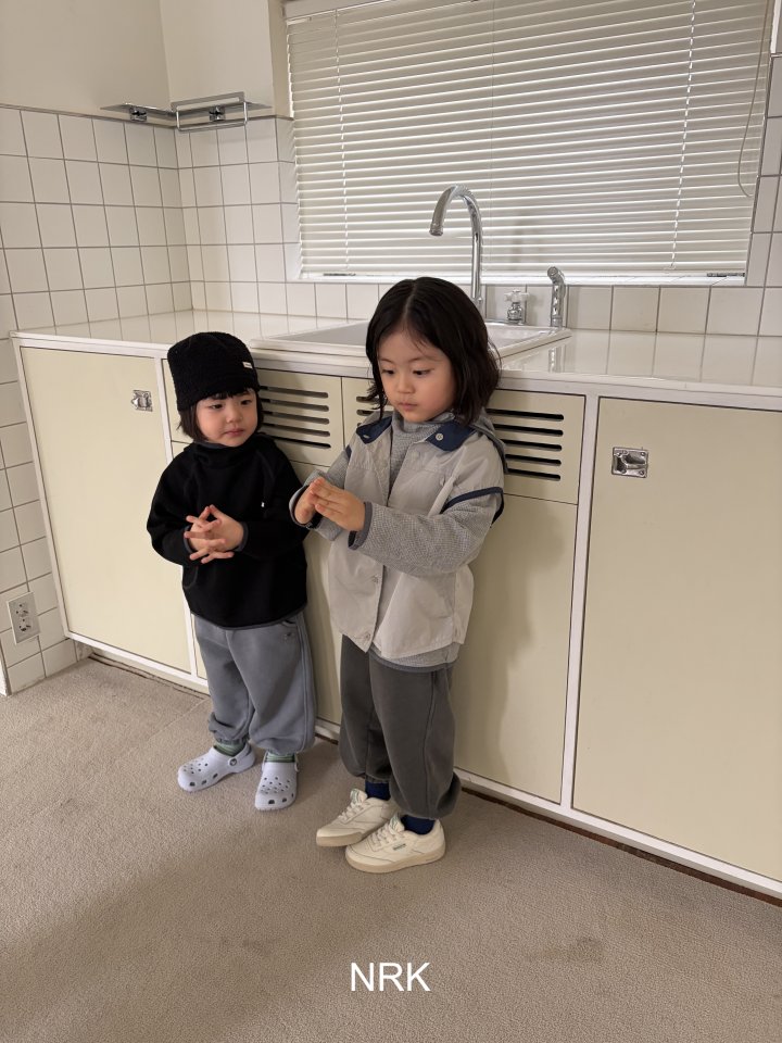 Nrk - Korean Children Fashion - #kidsstore - Waffle Rib Hoodie