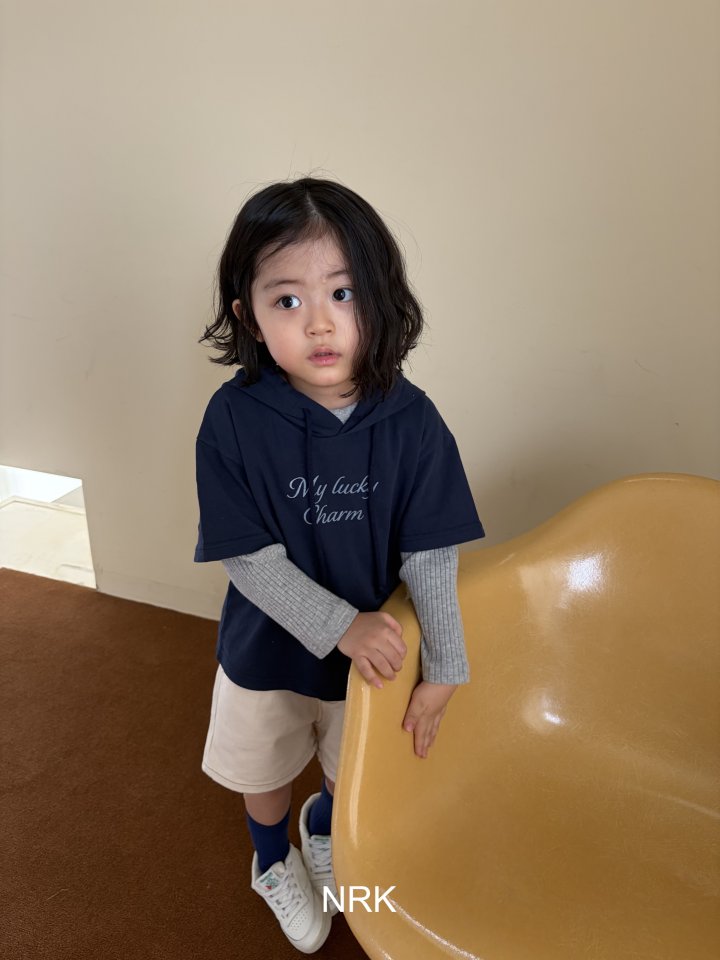 Nrk - Korean Children Fashion - #kidsshorts - Creamy Raglan Tee - 4