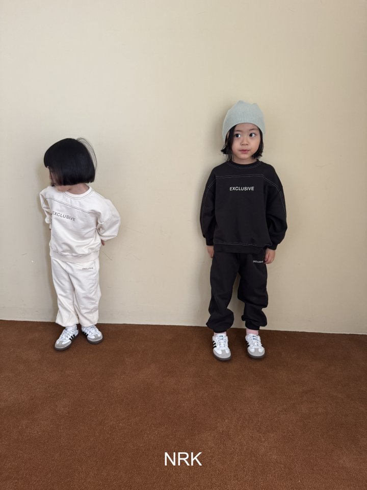 Nrk - Korean Children Fashion - #kidzfashiontrend - Seam Detail Set - 8