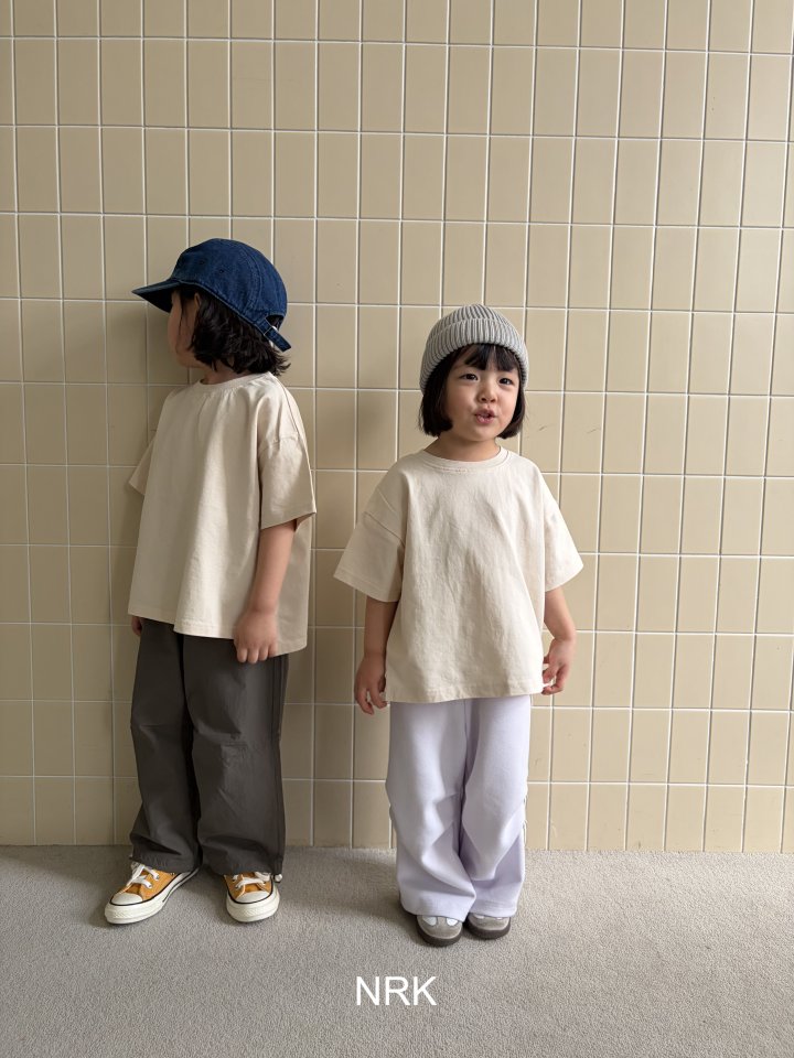 Nrk - Korean Children Fashion - #kidzfashiontrend - Heavyweight Slit Tee - 3