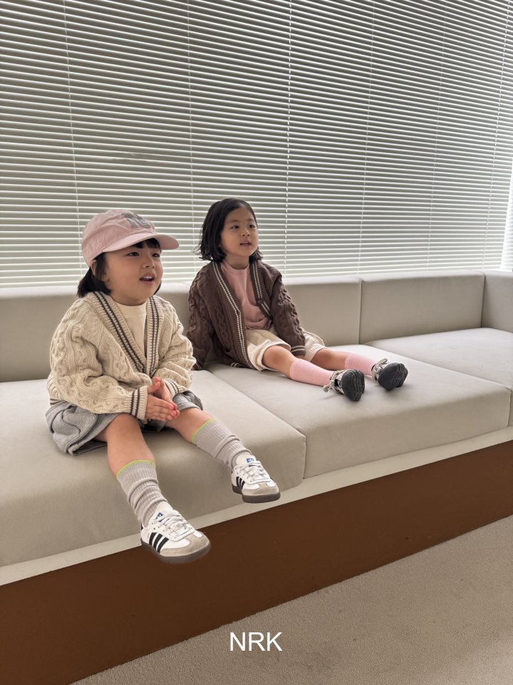Nrk - Korean Children Fashion - #littlefashionista - Cable Knit Cardigan - 4