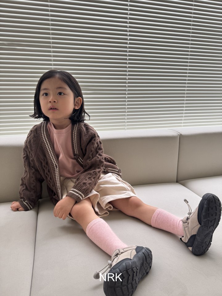 Nrk - Korean Children Fashion - #minifashionista - Cable Knit Cardigan - 5