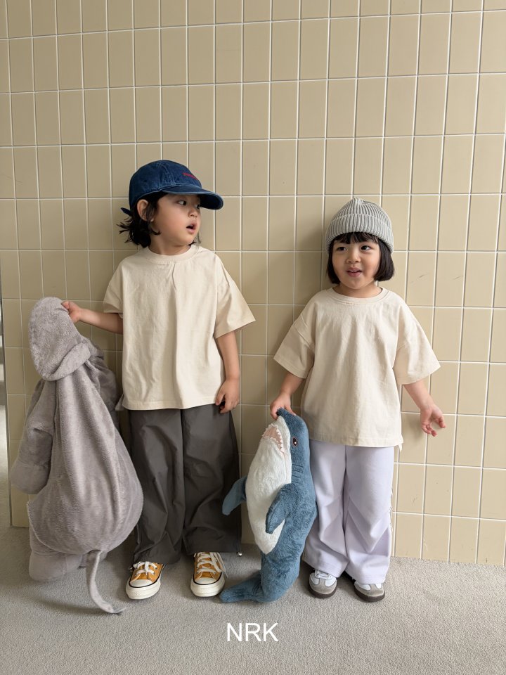 Nrk - Korean Children Fashion - #minifashionista - Heavyweight Slit Tee - 7