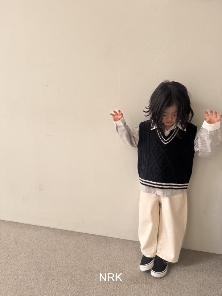 Nrk - Korean Children Fashion - #minifashionista - School Look Vest - 4