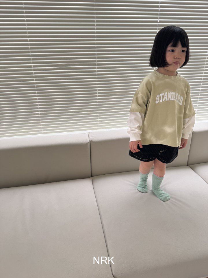 Nrk - Korean Children Fashion - #prettylittlegirls - Mid Denim Pants - 5