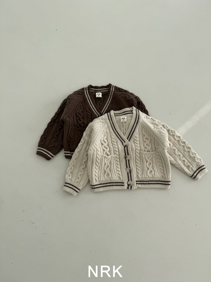 Nrk - Korean Children Fashion - #stylishchildhood - Cable Knit Cardigan - 9