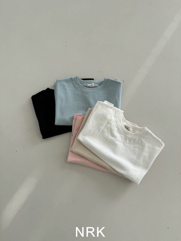 Nrk - Korean Children Fashion - #stylishchildhood - Heavyweight Slit Tee - 11