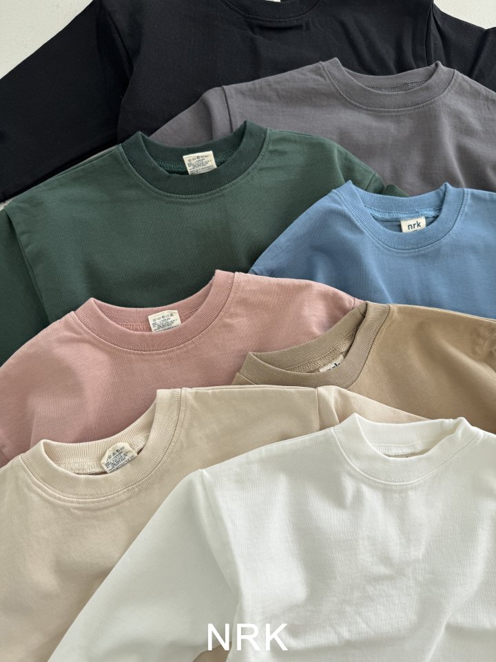 Nrk - Korean Children Fashion - #todddlerfashion - Basic Slit Tee - 10