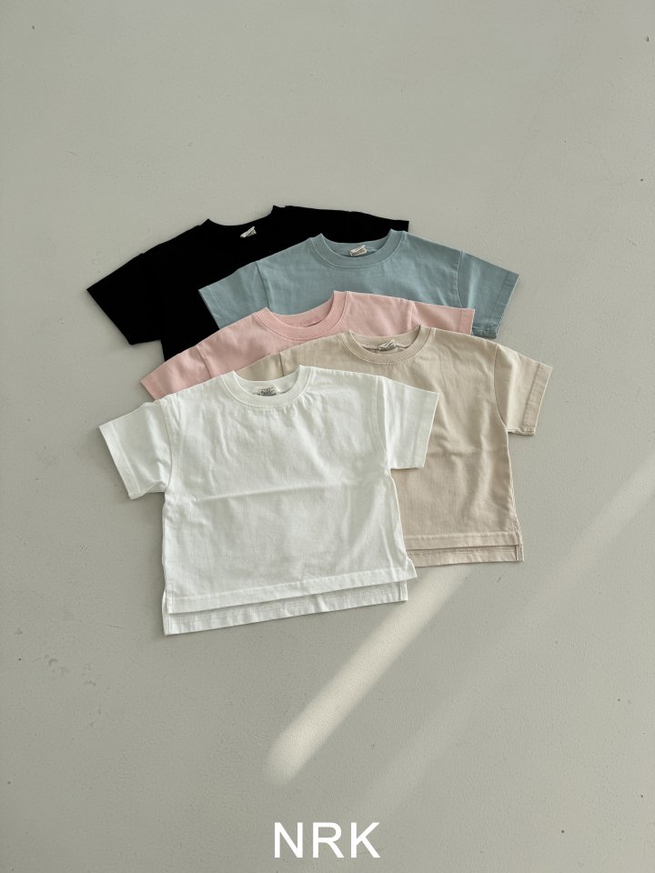 Nrk - Korean Children Fashion - #todddlerfashion - Heavyweight Slit Tee - 9