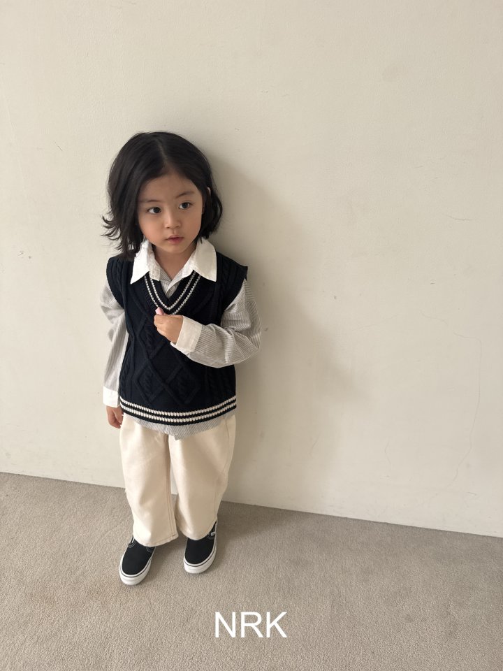 Nrk - Korean Children Fashion - #toddlerclothing - School Look Vest - 6