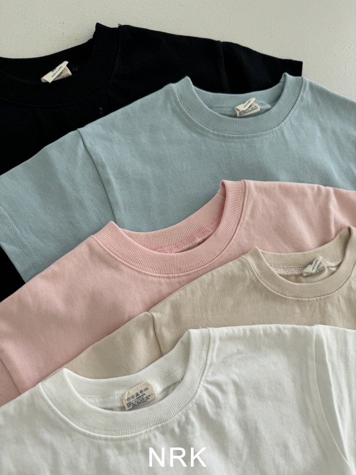 Nrk - Korean Children Fashion - #toddlerclothing - Heavyweight Slit Tee - 10