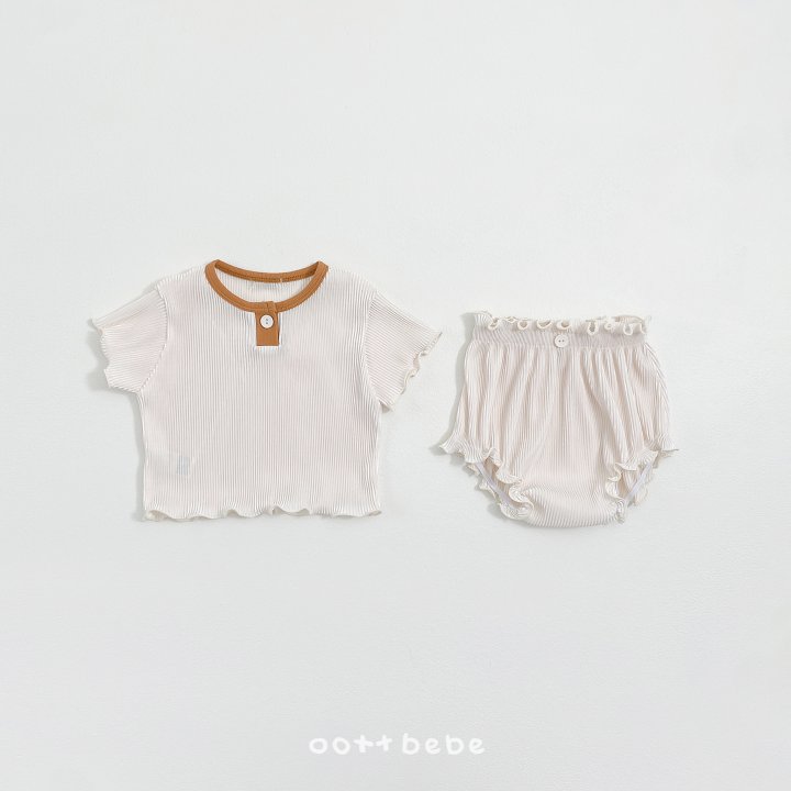 Oott Bebe - Korean Baby Fashion - #babyboutique - Barbie Pleated Bloomer (Baby) - 7