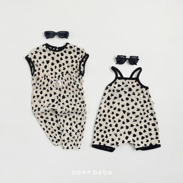 Oott Bebe - Korean Baby Fashion - #babyboutique - Petite Leopard Full Suit (Baby) - 10
