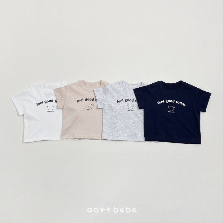 Oott Bebe - Korean Baby Fashion - #babyboutiqueclothing - Good Day Tee (Kids)