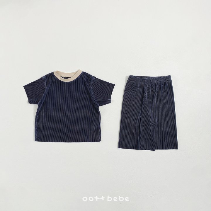 Oott Bebe - Korean Baby Fashion - #babyclothing - Barbie Pleated Set (Kids) - 10