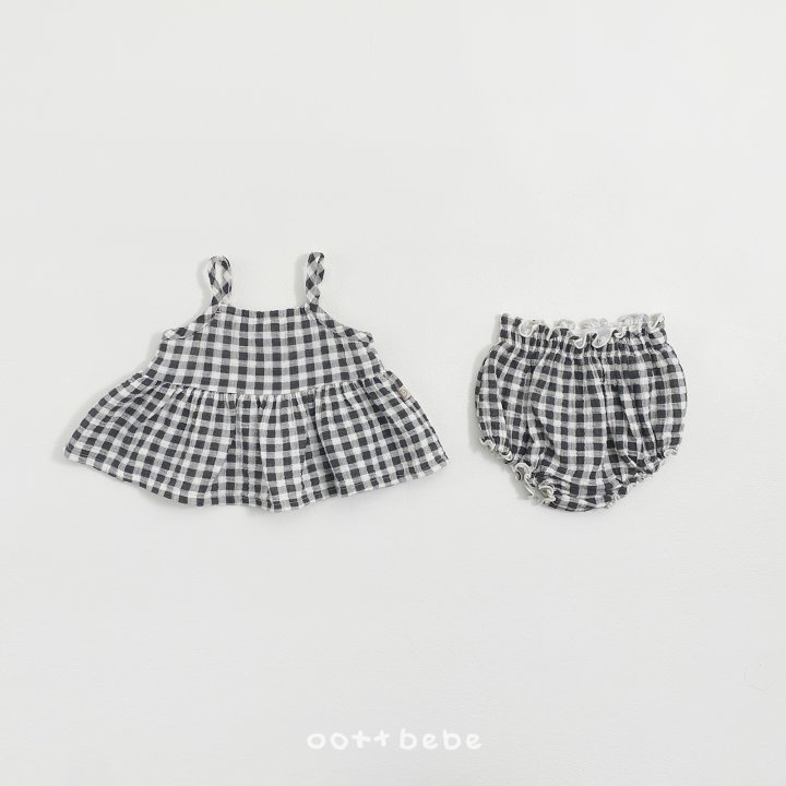 Oott Bebe - Korean Baby Fashion - #babyfashion - Topping Bloomer Set - 9